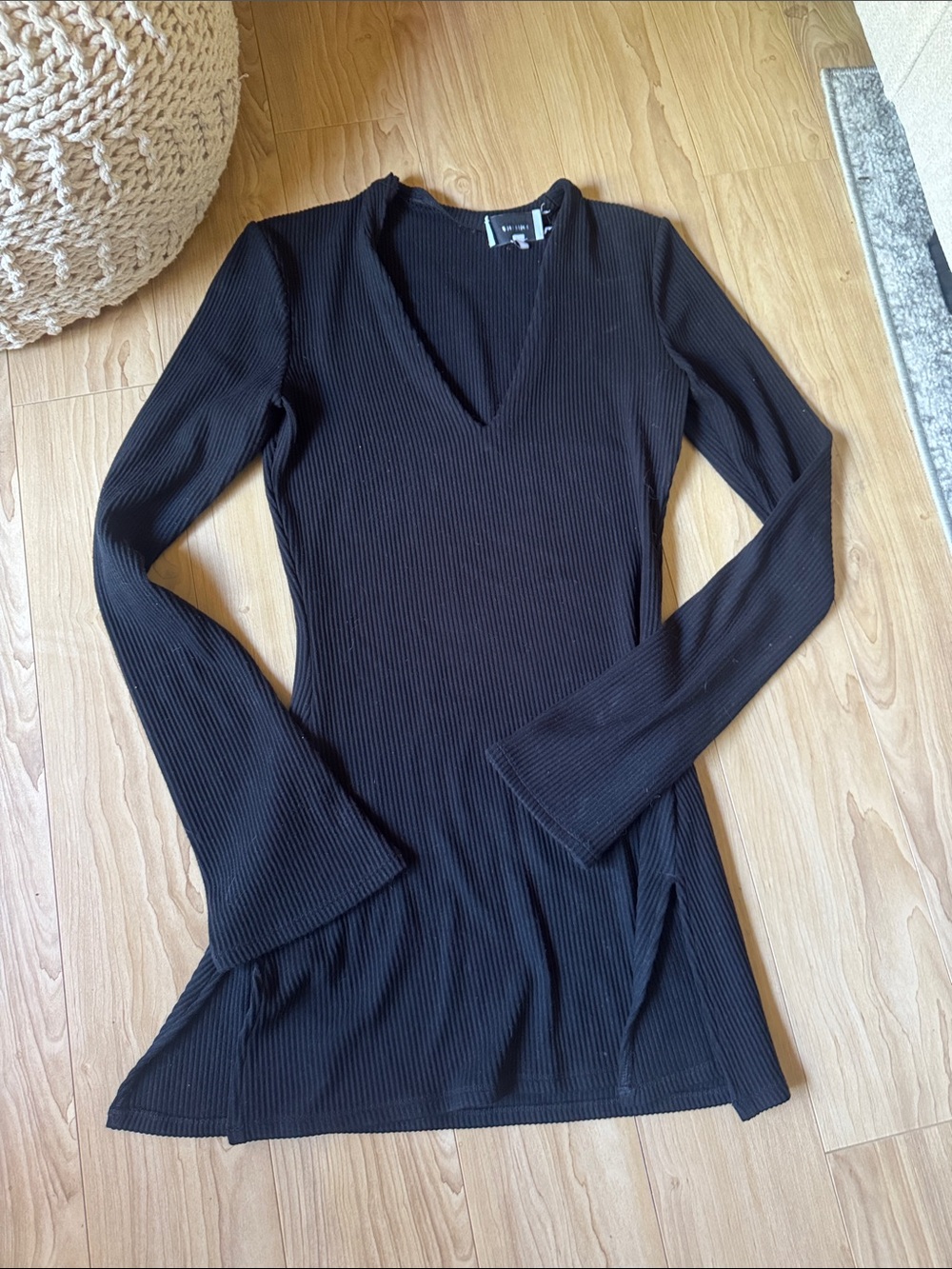 Sylvie Enviro Rib V-Neck Top